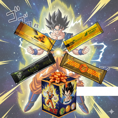 Pack Découverte Miel les Zhommes – 4 sticks de miels premium avec 1 surprise offerte