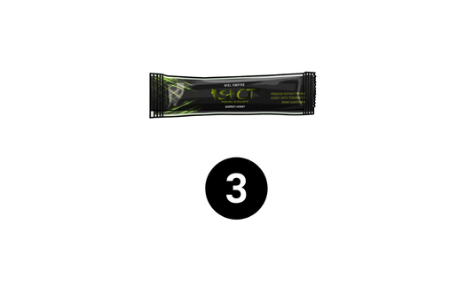 Triple Shot™ lot de 3 sticks de 20 g – Miel premium aux extraits naturels