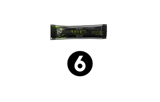 Triple Shot™ lot de 6 sticks de 20 g – Miel premium aux extraits naturels