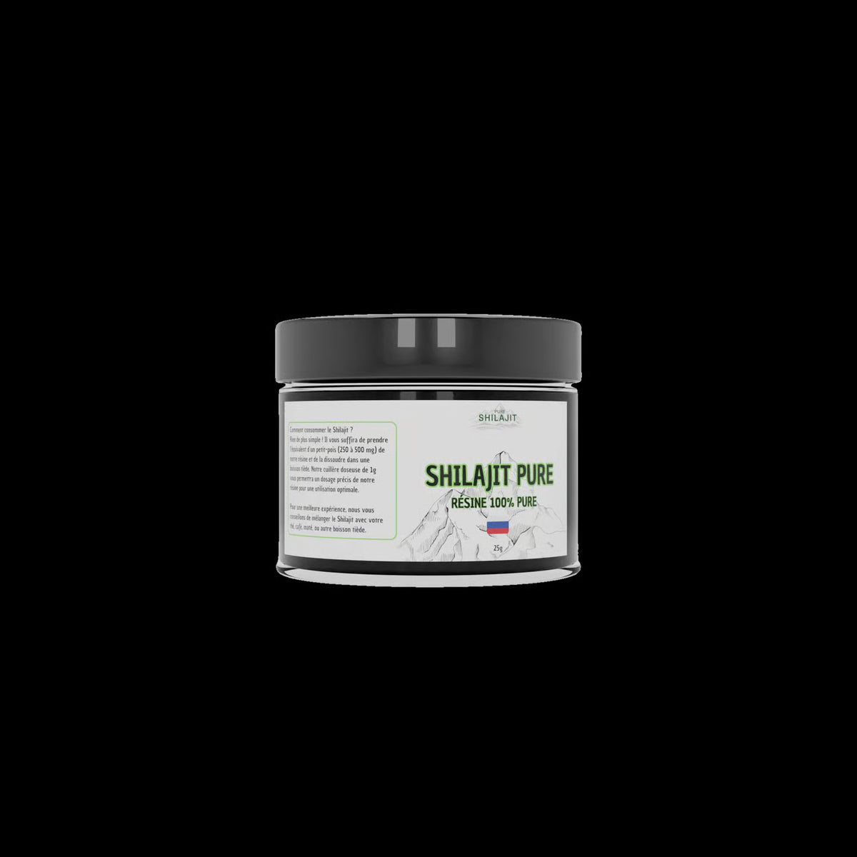 shilajit pur miel les zhommes 