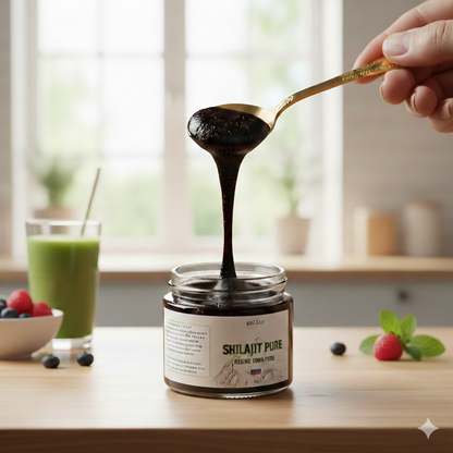 pot de shilajit pur miel les zhommes 